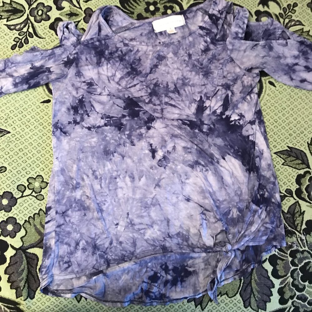 French Laundry Collection Women's Cold Shoulder Blouse
